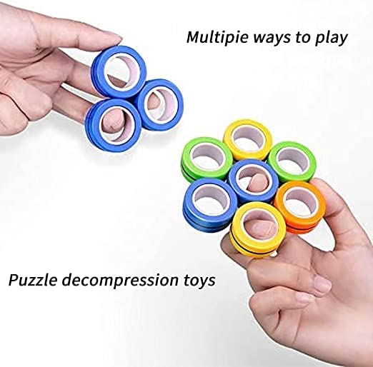 Magnetic Fidget Rings