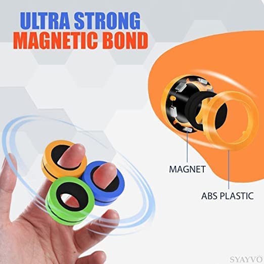 Magnetic Fidget Rings