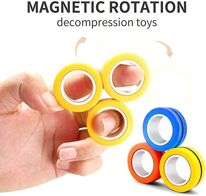 Magnetic Fidget Rings