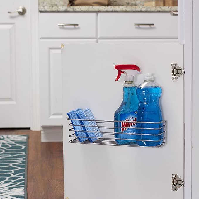 Kitchen and Bath Under Sink Storage Basket Organizer