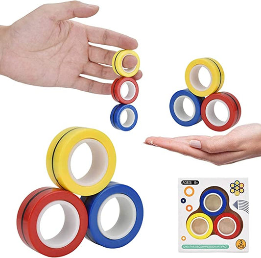 Magnetic Fidget Rings